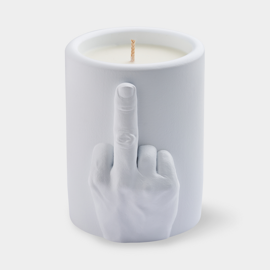 Duftkerze im Stone Jar – F*ck You Gesture